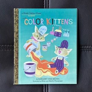 NEW A Little Golden Book Classic The Color Kittens Margaret Wise Brown